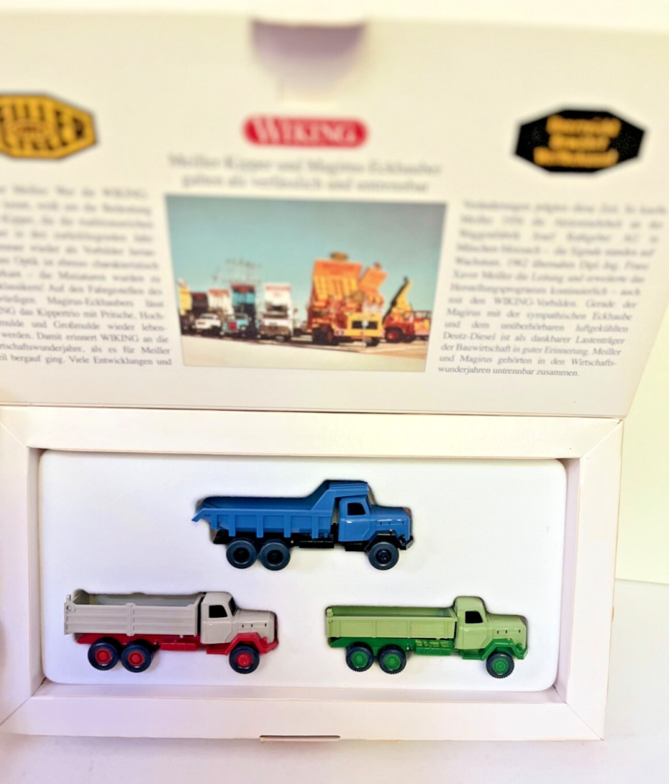 Wiking 1:87 099086 Die großen Kipper von Meiller A891 Wiking 1:87 099086 Die großen Kipper von Meiller A891