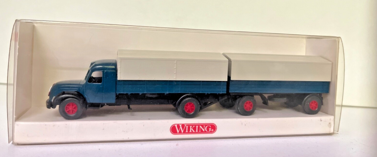 Wiking 1:87 8550332 Magirus S7500 Pritschen Lastzug A897 Wiking 1:87 8550332 Magirus S7500 Pritschen Lastzug A897