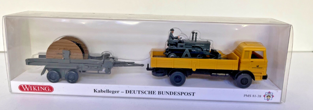 Wiking 1:87 PMS 81-38 MB LP1620 Kabelleger DBP A1005 Wiking 1:87 PMS 81-38 MB LP1620 Kabelleger DBP A1005