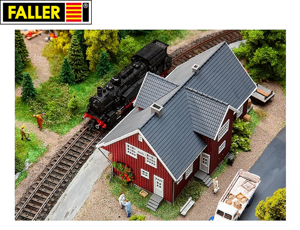Faller H0 110160 Schwedischer Bahnhof 