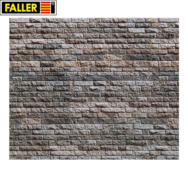 Faller H0 170617 Mauerplatte "Basalt" (1m² - 60,48 €) 