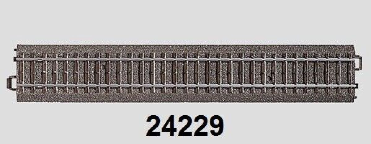 Märklin H0 24229 C-Gleis gerade 229,3 mm 