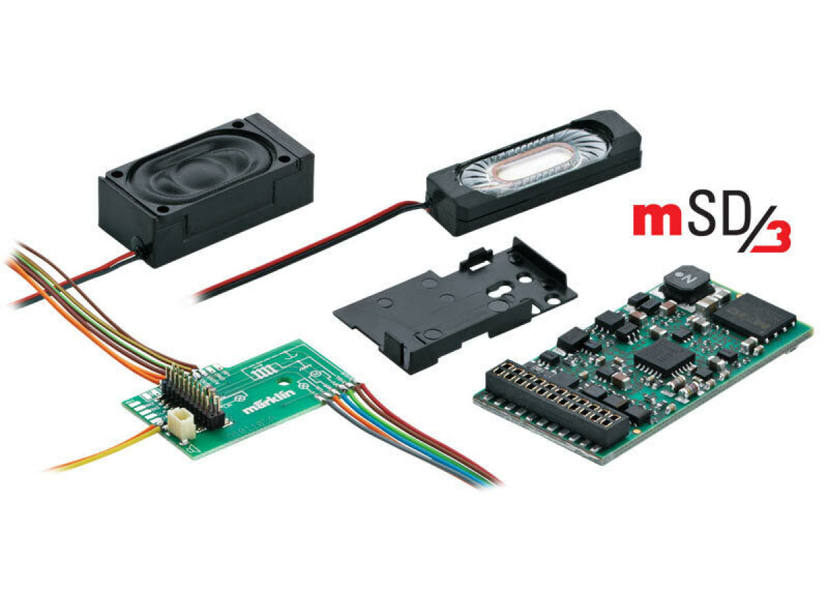 Märklin H0 60977 SoundDecoder mSD3 "für Elektroloks" 