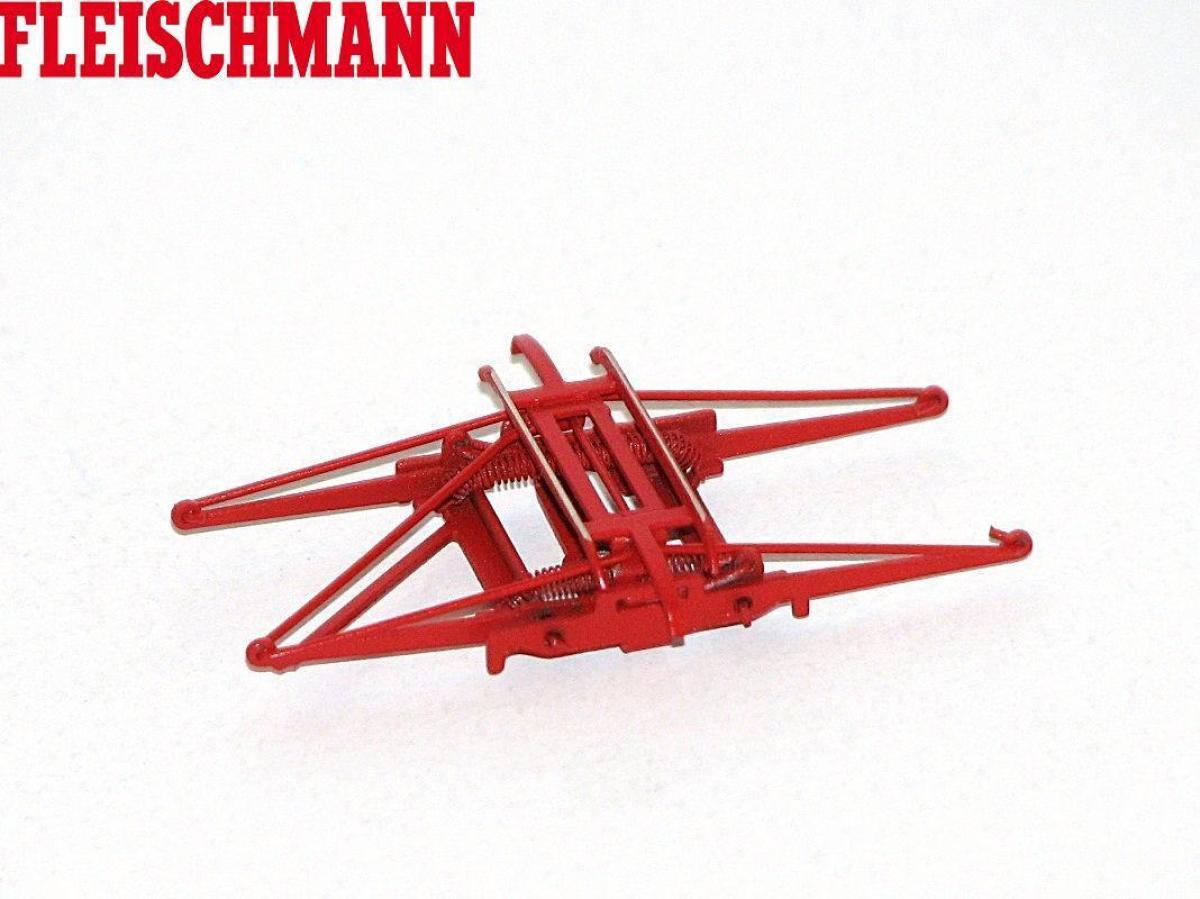 Fleischmann H0 67434200 Scherenstromabnehmer / Pantograph rot 