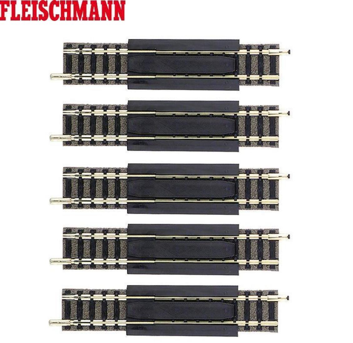 Fleischmann N 9110-S Gerades Ausgleichsstück, 83 - 111 mm (5 Stück) 