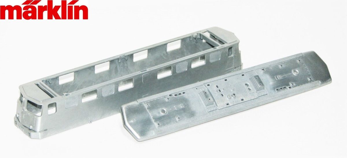 Märklin H0 E180872 Zinkdruckgruss Gehäuse-Rohling / Lokgehäuse Serie Ae 6/6