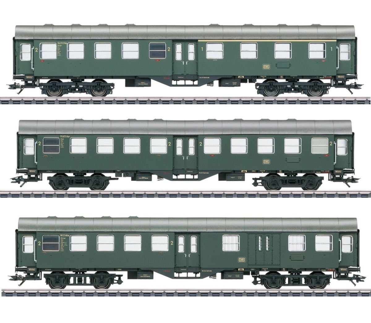 Märklin H0 41310-S Umbauwagen-Set der DB 3-teilig 
