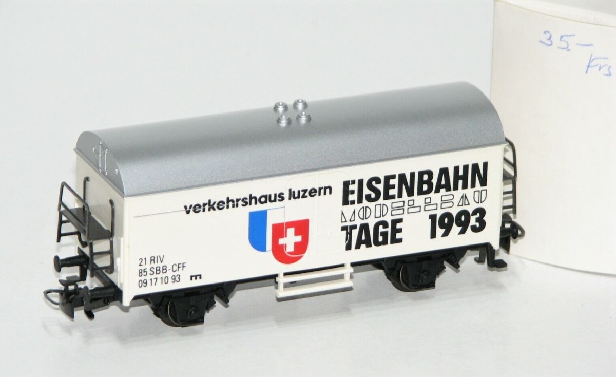 Märklin H0 SoMo Kühlwagen "Verkehrshaus Luzern/Eisenbahn Amateur" 