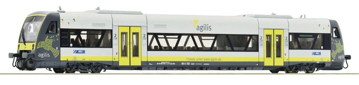 Roco H0 78183 Triebwagen VT 650 Agilis "für Märklin + Digital + Sound" 