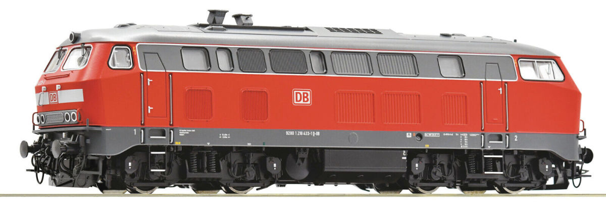 Roco H0 70768 Diesellok BR 218 433-1 der DB AG "DCC Digital + Sound"