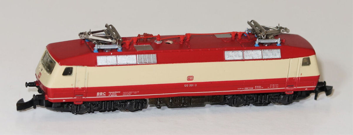 Märklin Z 8853 E-Lok BR 120 001-3 der DB Märklin Z 8853 E-Lok BR 120 001-3 der DB