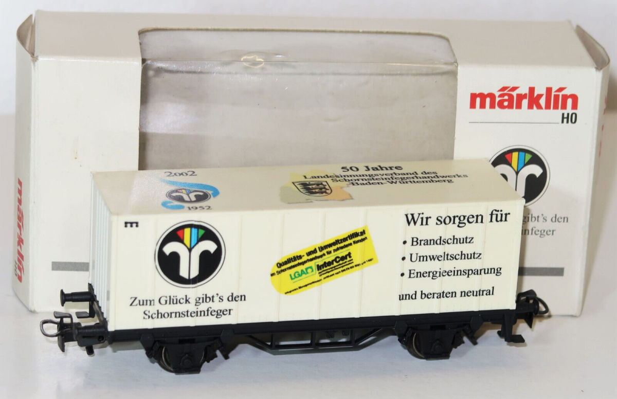 Märklin H0 4481.082 SoMo Containerwagen "Schornsteinfeger - 50 Jahre" 
