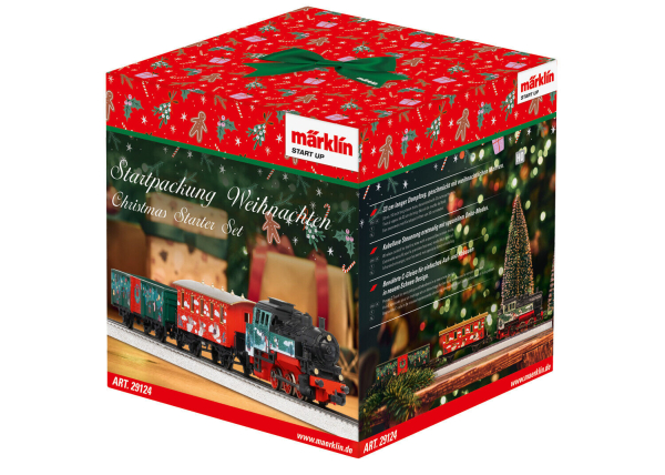 Märklin H0 29124 Startpackung "Weihnachten" Dampflok + 2 Wagen - Neuheit 2024