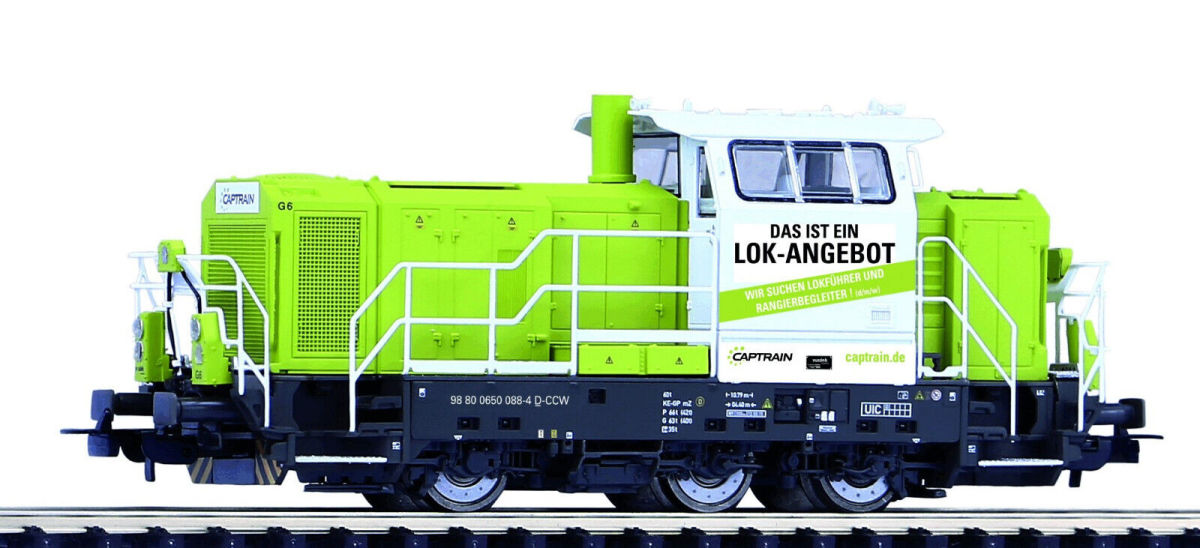 Piko H0 71320 Diesellok G6 "Lok-Angebot" der Captrain - Eurotrain Exklusivmodell 2024