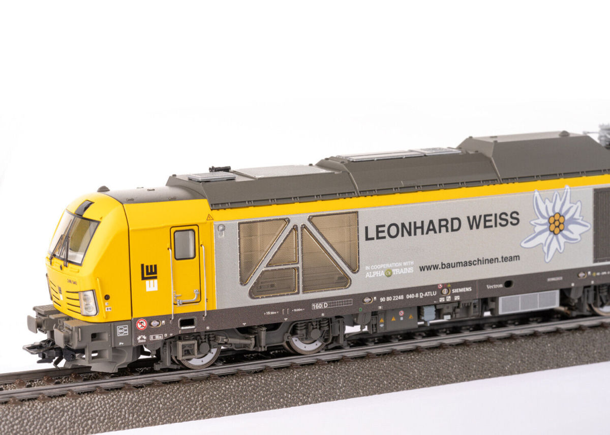 Märklin H0 39296 Zweikraftlokomotive BR 248 Vectron Dual Leonhard Weiss "mfx+ / Sound" - Neuheit 2024