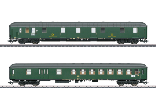 Märklin H0 42850 Postwagen-Set der DBP / DB - Neuheit 2024