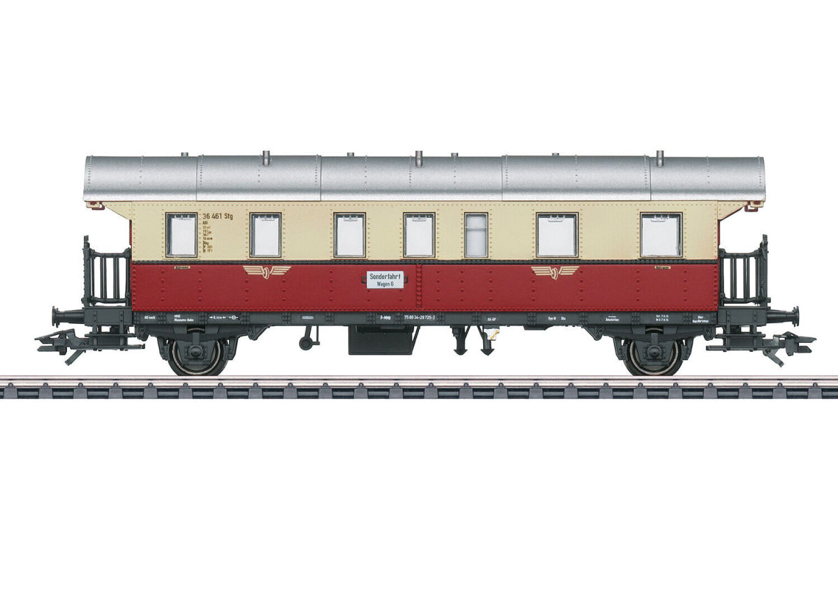 Märklin H0 43157 Personenwagen Donnerbüchse ABi "Museumsbahn-Wagen" 