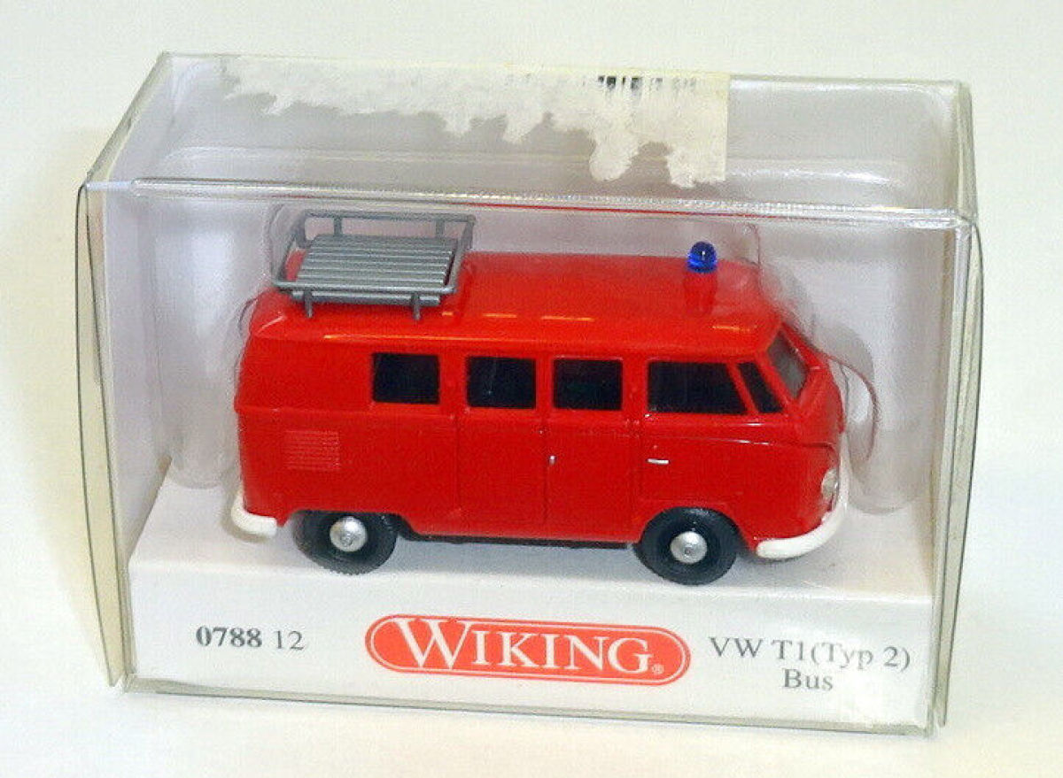Wiking H0 078812 VW T1 (Typ 2) Bus "Feuerwehr" 1:87 W24