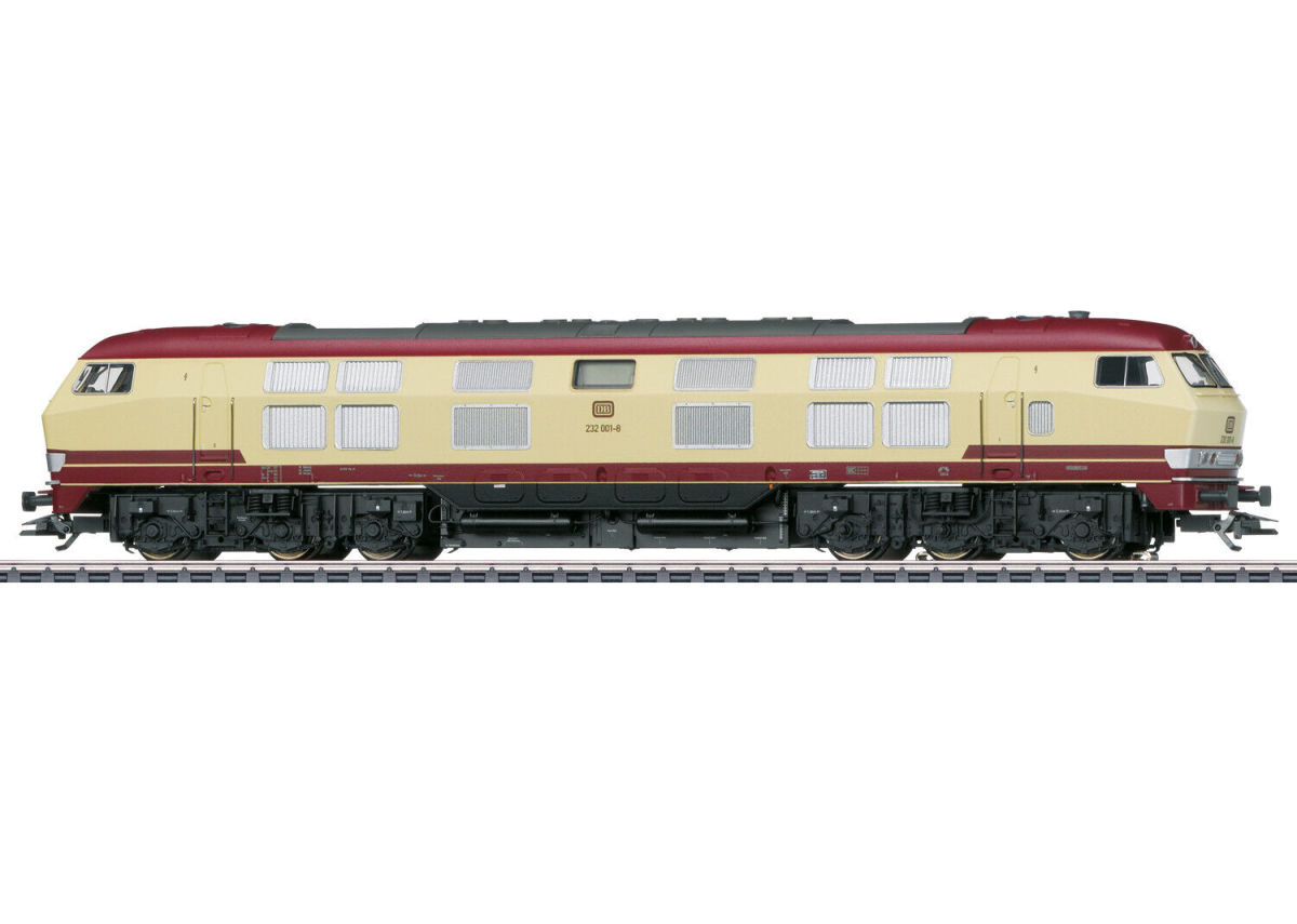 Märklin H0 39322 Diesellok BR 232 TEE-Farbgebung der DB "mfx+ / Sound" 