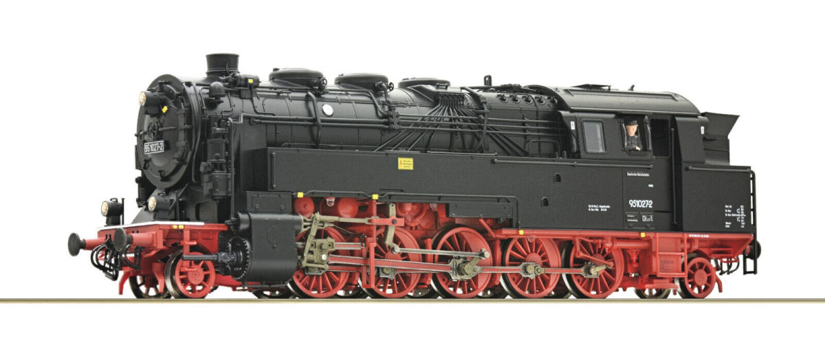 Roco H0 79098 Dampflok BR 95 der DR "für Märklin + dyn. Dampf + Sound" 