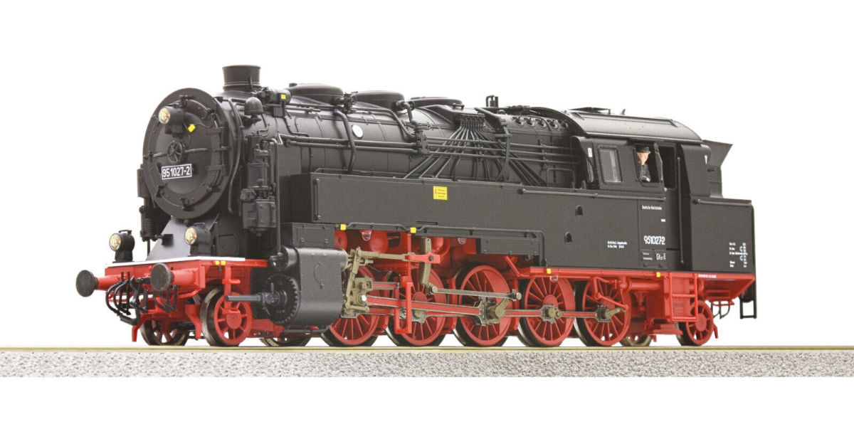 Roco H0 79098 Dampflok BR 95 der DR "für Märklin + dyn. Dampf + Sound" 