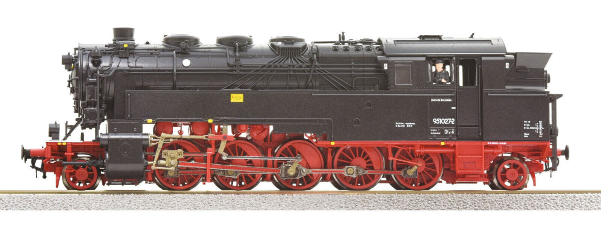 Roco H0 79098 Dampflok BR 95 der DR "für Märklin + dyn. Dampf + Sound" 