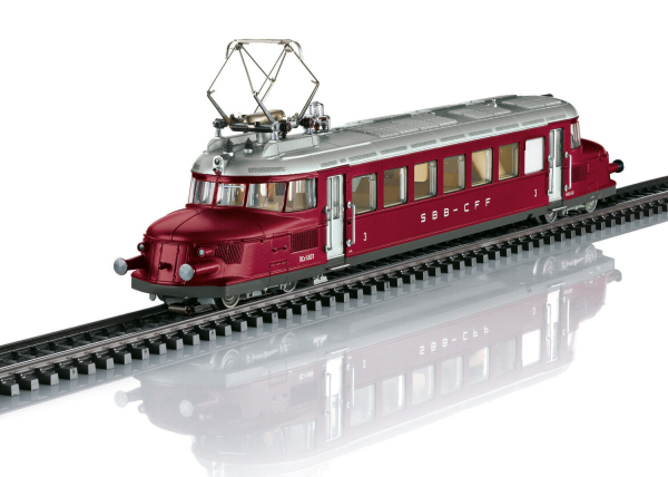 Märklin H0 38860 Triebwagen RCe 2/4 Roter Pfeil der SBB "mfx+ / Sound" 