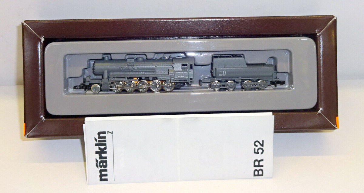 Märklin Z 88832 Dampflok BR 52 3604 der DRG 