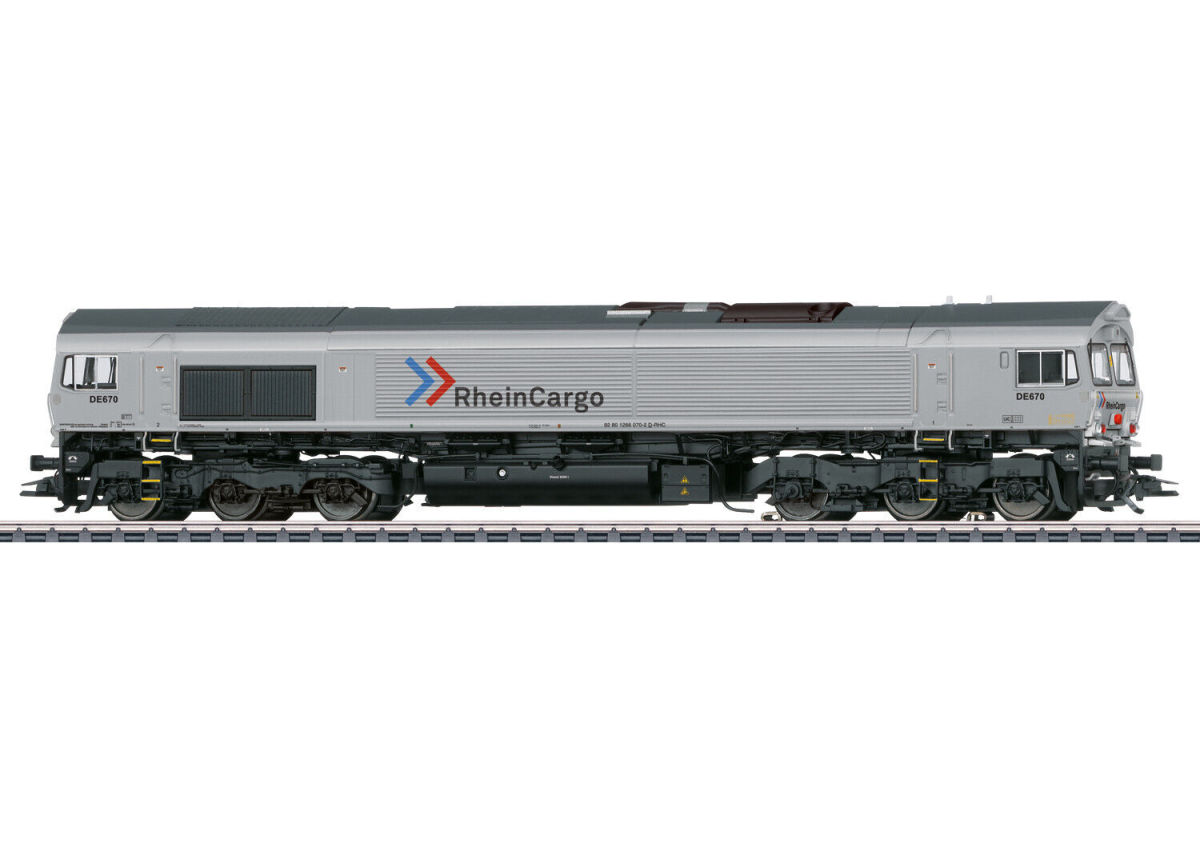 Märklin H0 39072 Diesellok Class 66 Rhein Cargo "mfx+ / Sound / Rauch" 