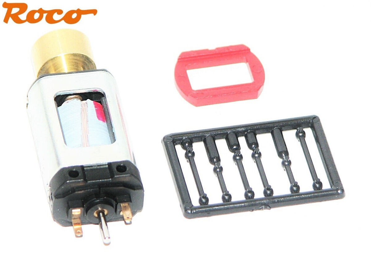 Roco H0 85061 Motor mit Schwungmasse + Zubehör + Anleitung 