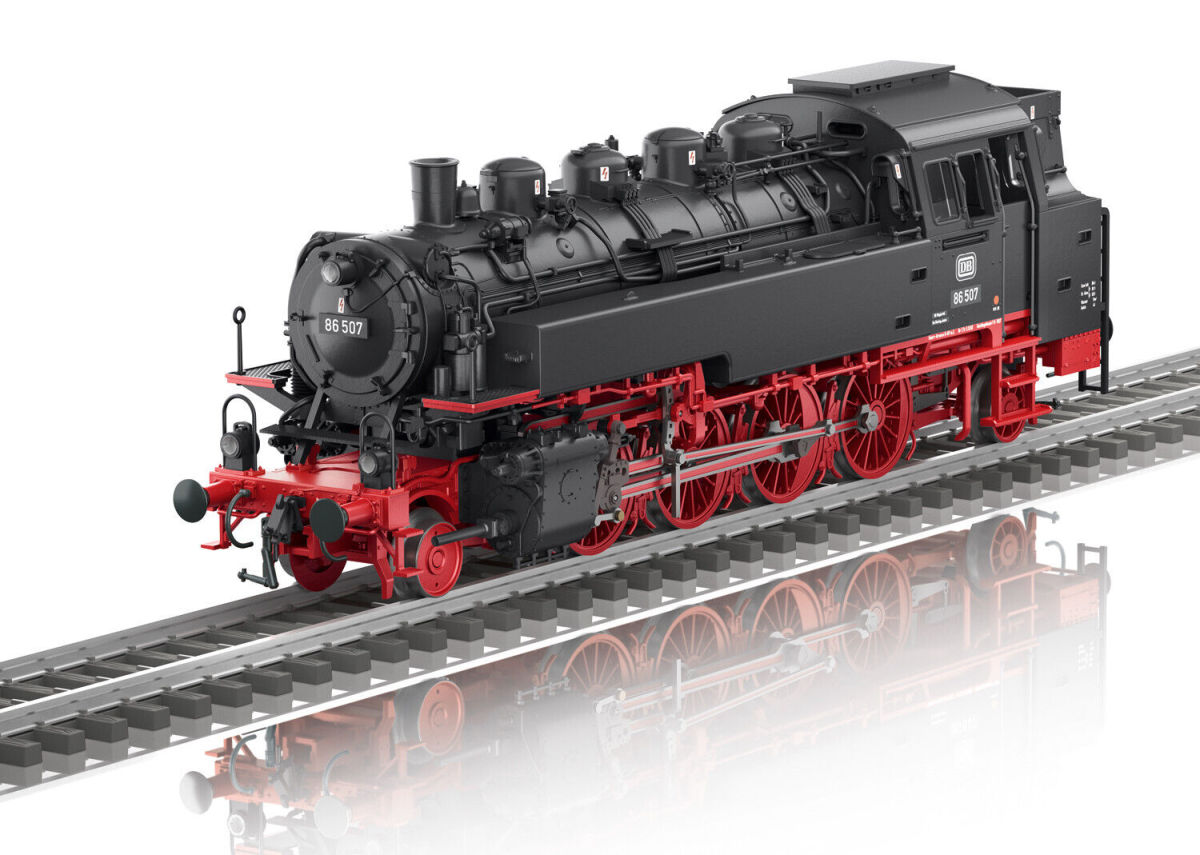 Märklin H0 37086 Dampflok BR 86 507 der DB "mfx+ / Sound" 