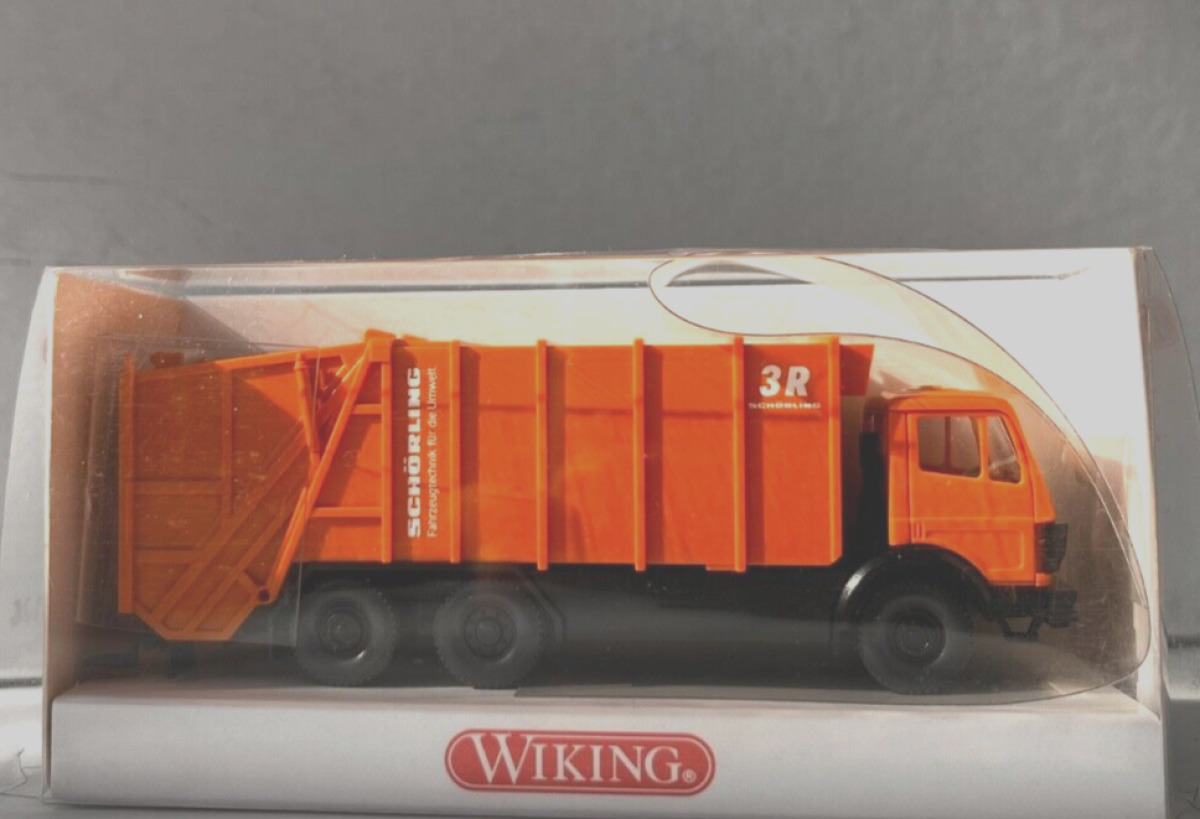 Wiking 1:87 639 01 25 MB Pressmüllwagen A124