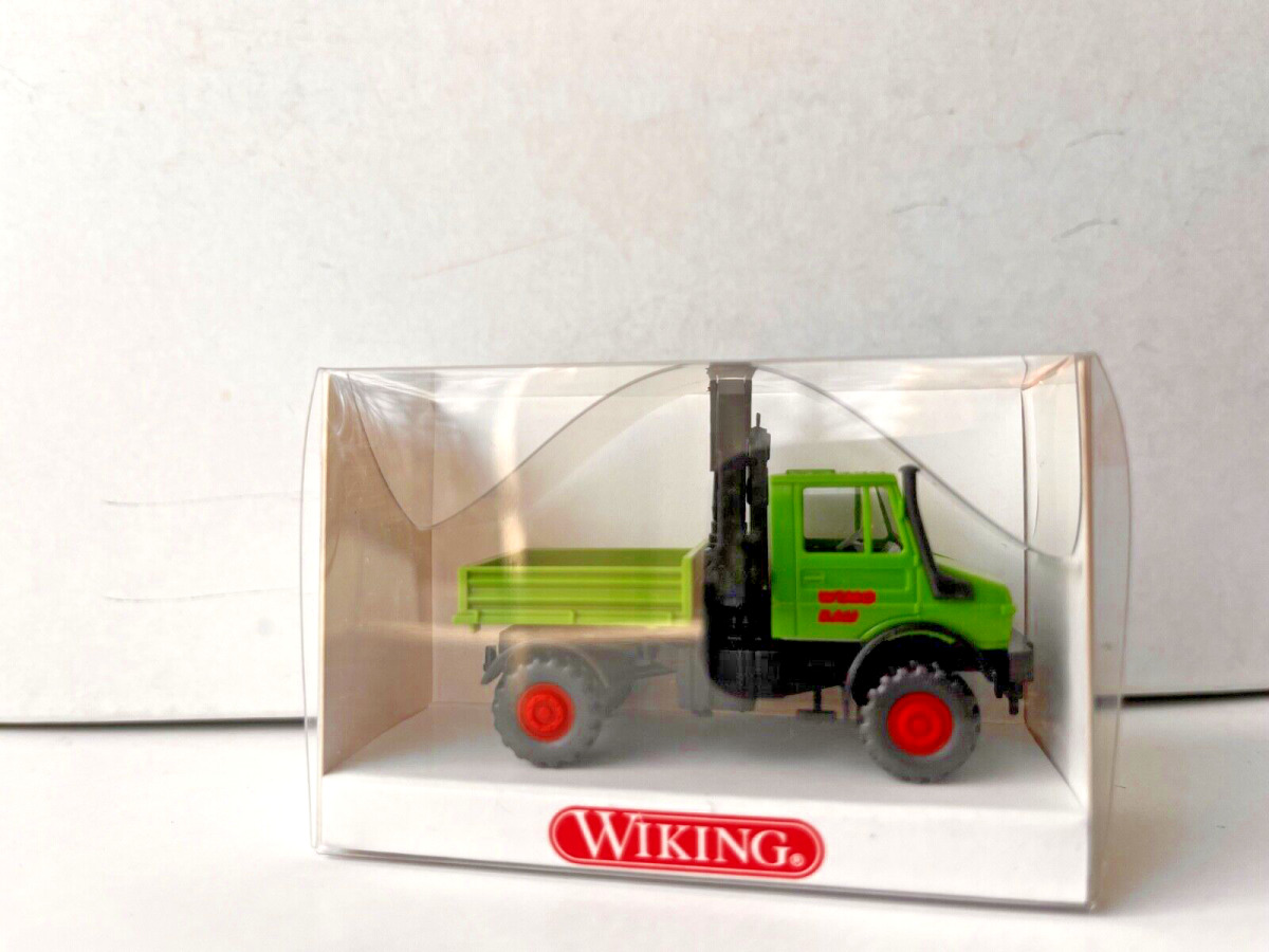 Wiking 1:87 6470127 Unimog mit Ladekran A136