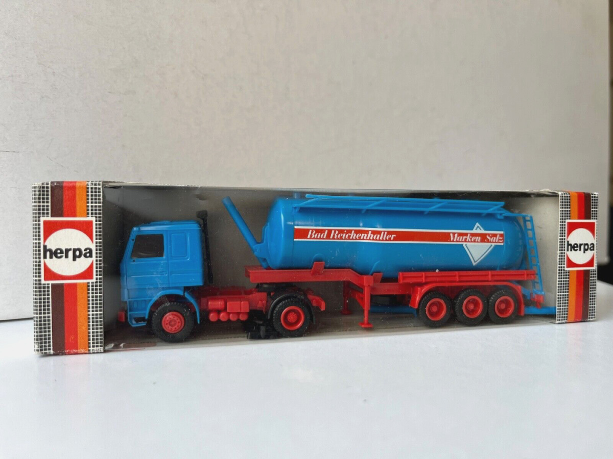 Herpa 1:87 822505 Scania 142 V8 Silo Sattelzug Bad Reichenh.  B32