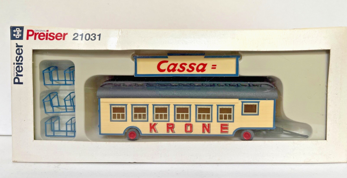 Preiser 1:87 21031 Kassenwagen Circus Krone A720 Preiser 1:87 21031 Kassenwagen Circus Krone A720