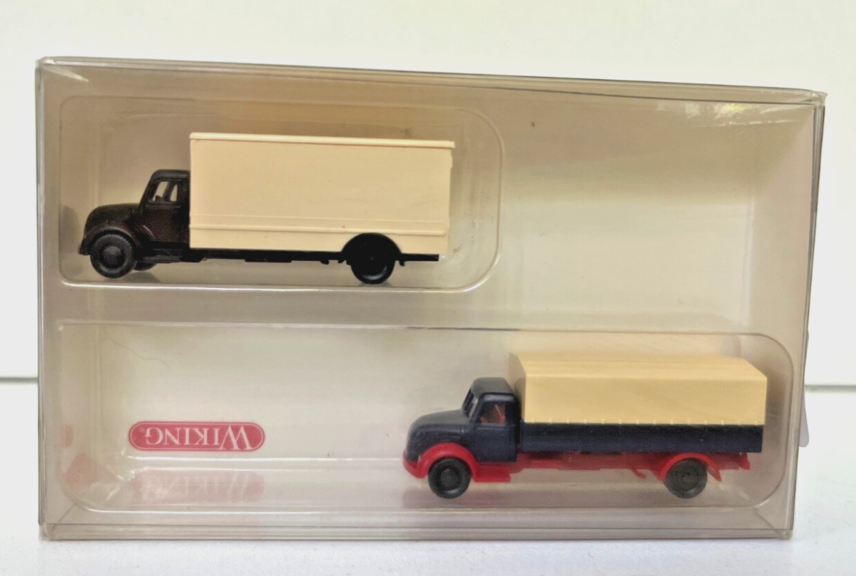 Wiking 1:160 9490128 Magirus Pritsche/Koffer LKW Set A787 Wiking 1:160 9490128 Magirus Pritsche/Koffer LKW Set A787