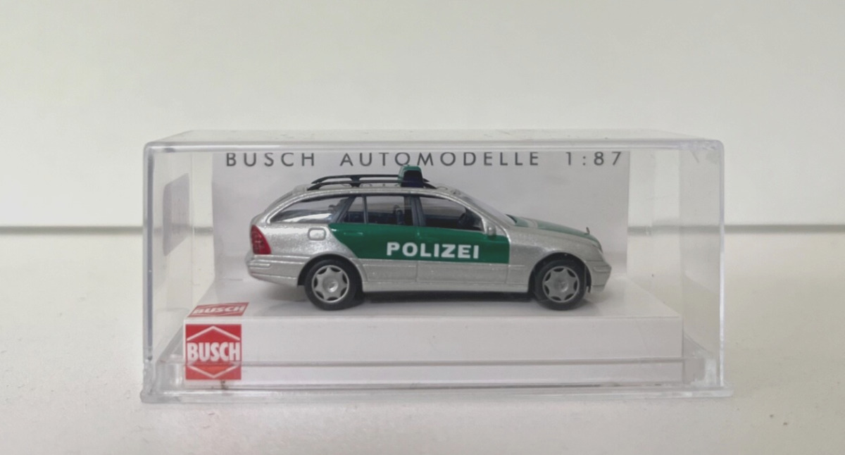Busch 1:87 49151 MB C-Klasse Polizei A839 Busch 1:87 49151 MB C-Klasse Polizei A839