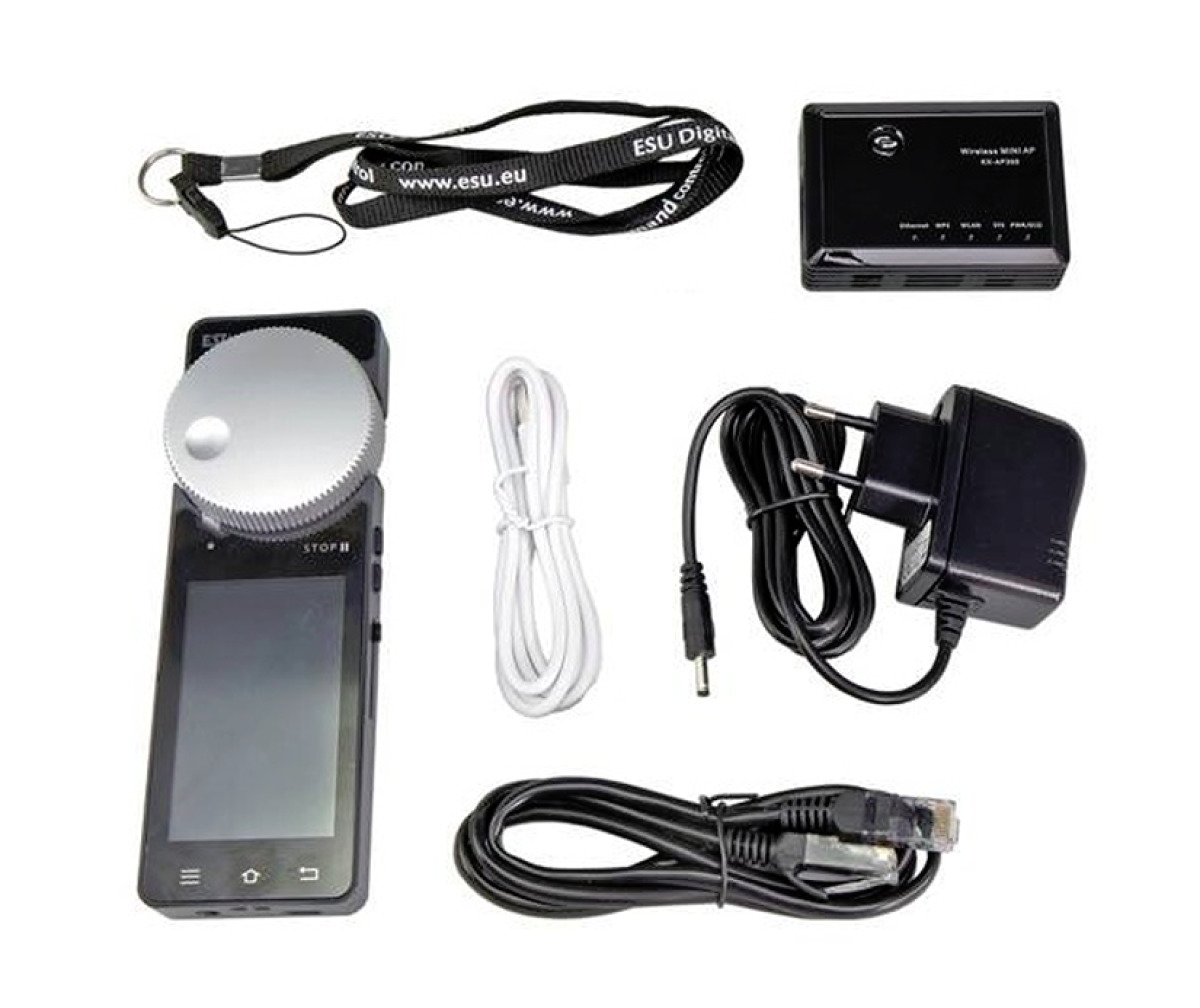 ESU 50115 Mobile Control Pro Funkhandregler Set für ECoS + CS3 + Z21 ESU 50115 Mobile Control Pro Funkhandregler Set für ECoS + CS3 + Z21