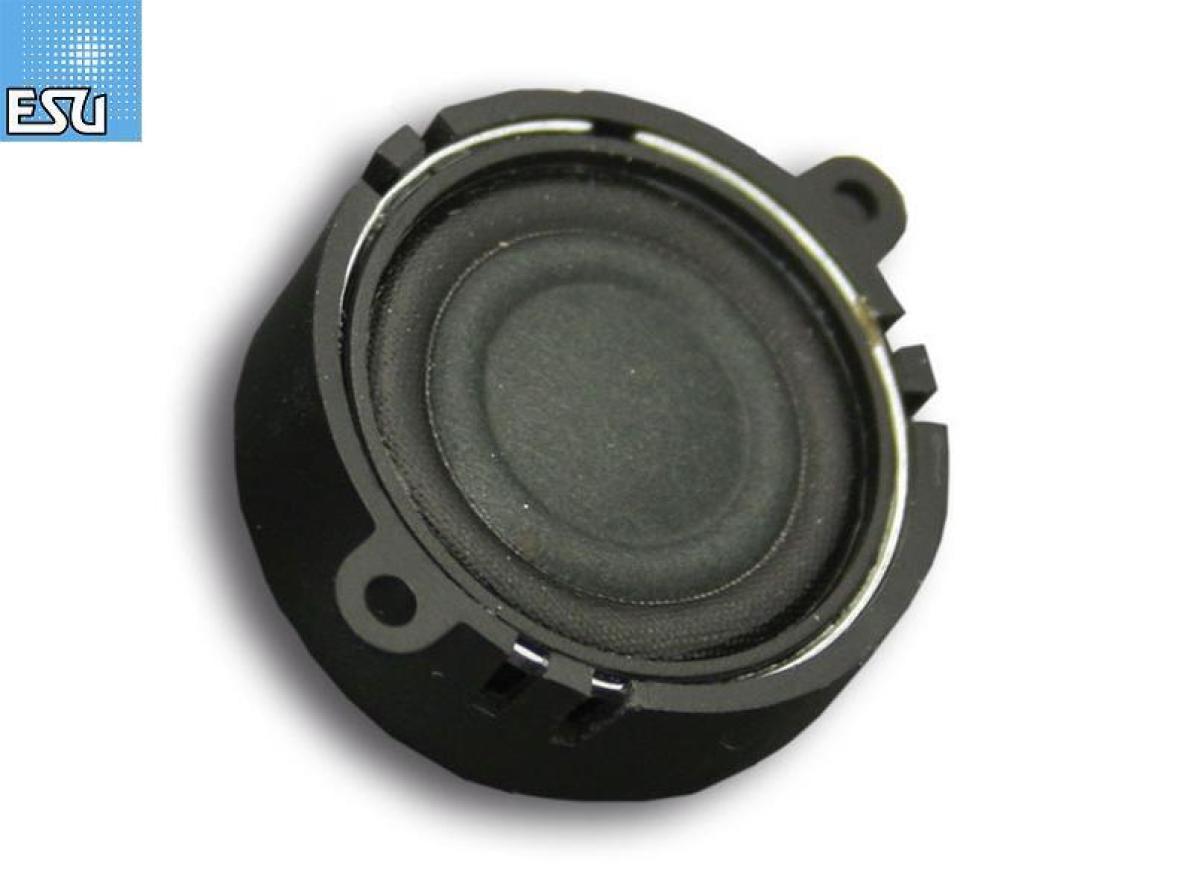 ESU 50332 Lautsprecher 23mm rund 4 Ohm 1~2W mit Schallkapsel 