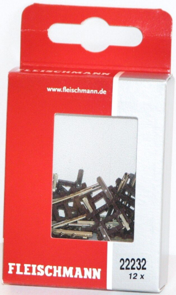 Fleischmann N 22232-S Ausgleichsgleis gebogen R1, 194,6 mm (12 Stück) 