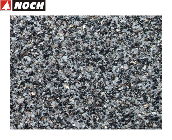 NOCH 09363 PROFI-Schotter “Granit”, grau 250 g (1 kg - 13,56 €) 