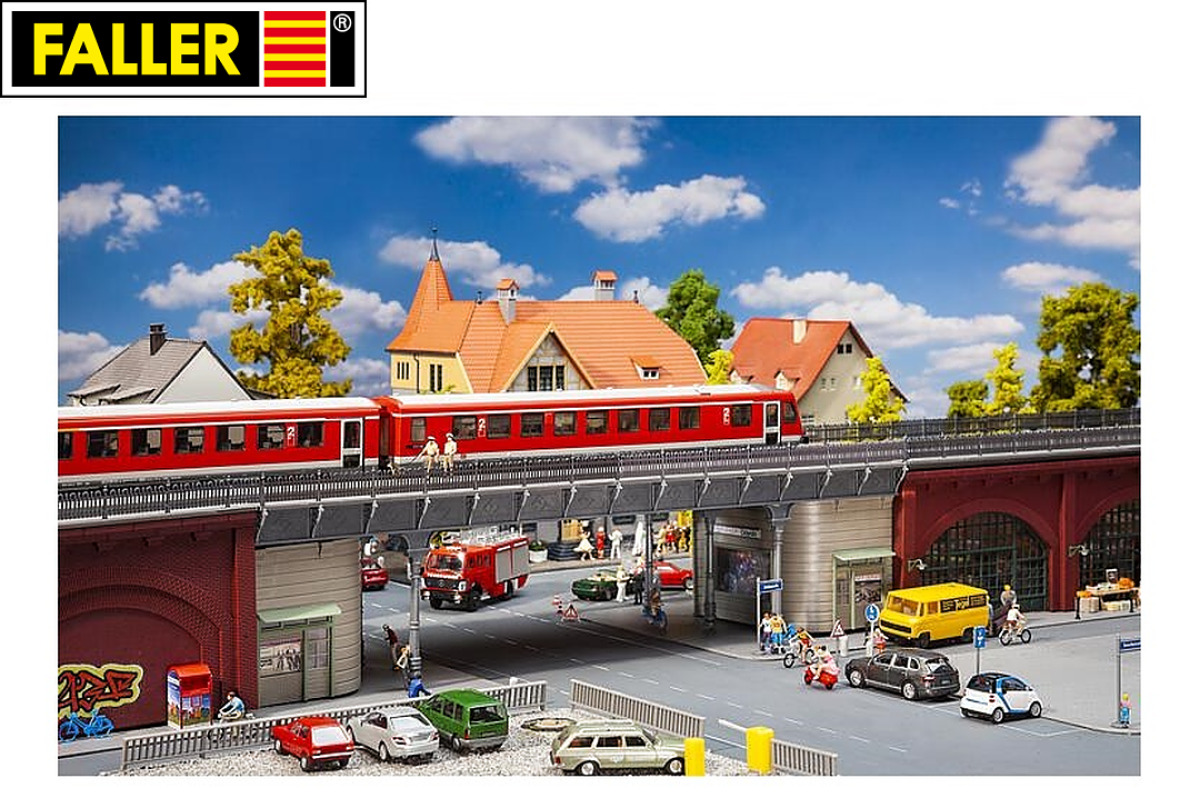 Faller H0 120581 S-Bahn-Stadtbrücke 