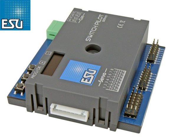 ESU 51832 SwitchPilot 3 Servo 8-fach Decoder DCC/MM mit RC-Feedback 