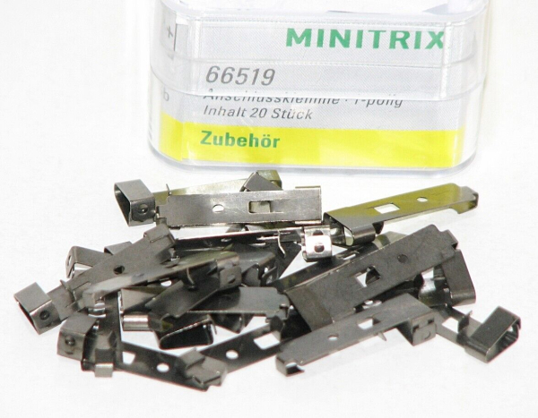 Minitrix / Trix N 66519-S Anschlussklemme 1-polig (20 Stück) 