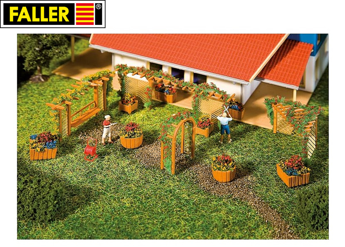 Faller H0 180554 Gartengestaltungs-Elemente 