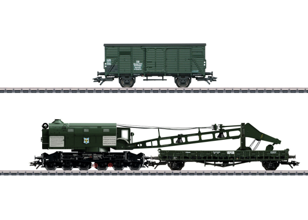 Märklin H0 49570 Dampfkranwagen Ardelt 57t DB "mfx+ / Sound / Dampf" Märklin H0 49570 Dampfkranwagen Ardelt 57t DB "mfx+ / Sound / Dampf"