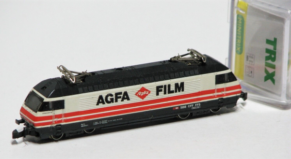 Märklin Z 88442 E-Lok Serie 460 "AGFA Film" der SBB #