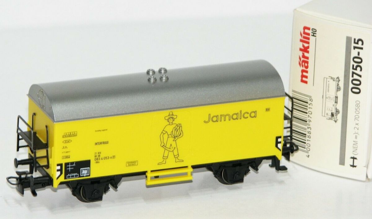 Märklin H0 00750-15 Gedeckter Güterwagen "Jamaica" 