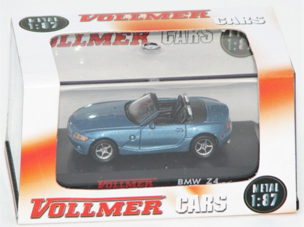 Vollmer Cars H0 1624 BMW Z4 blau 