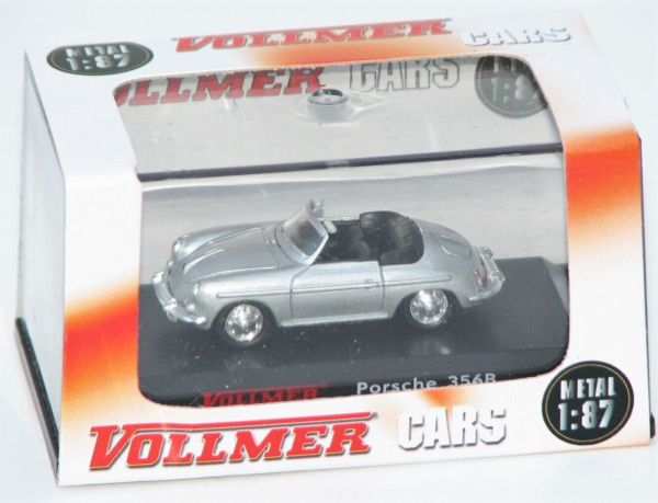 Vollmer Cars H0 1609 Porsche 356B silber 